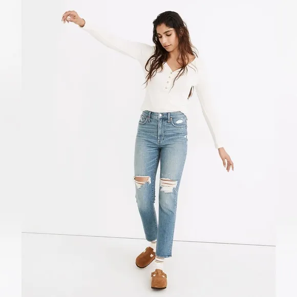 • Madewell • Women’s The Perfect Vintage Jean in Denman Wash Blue 25