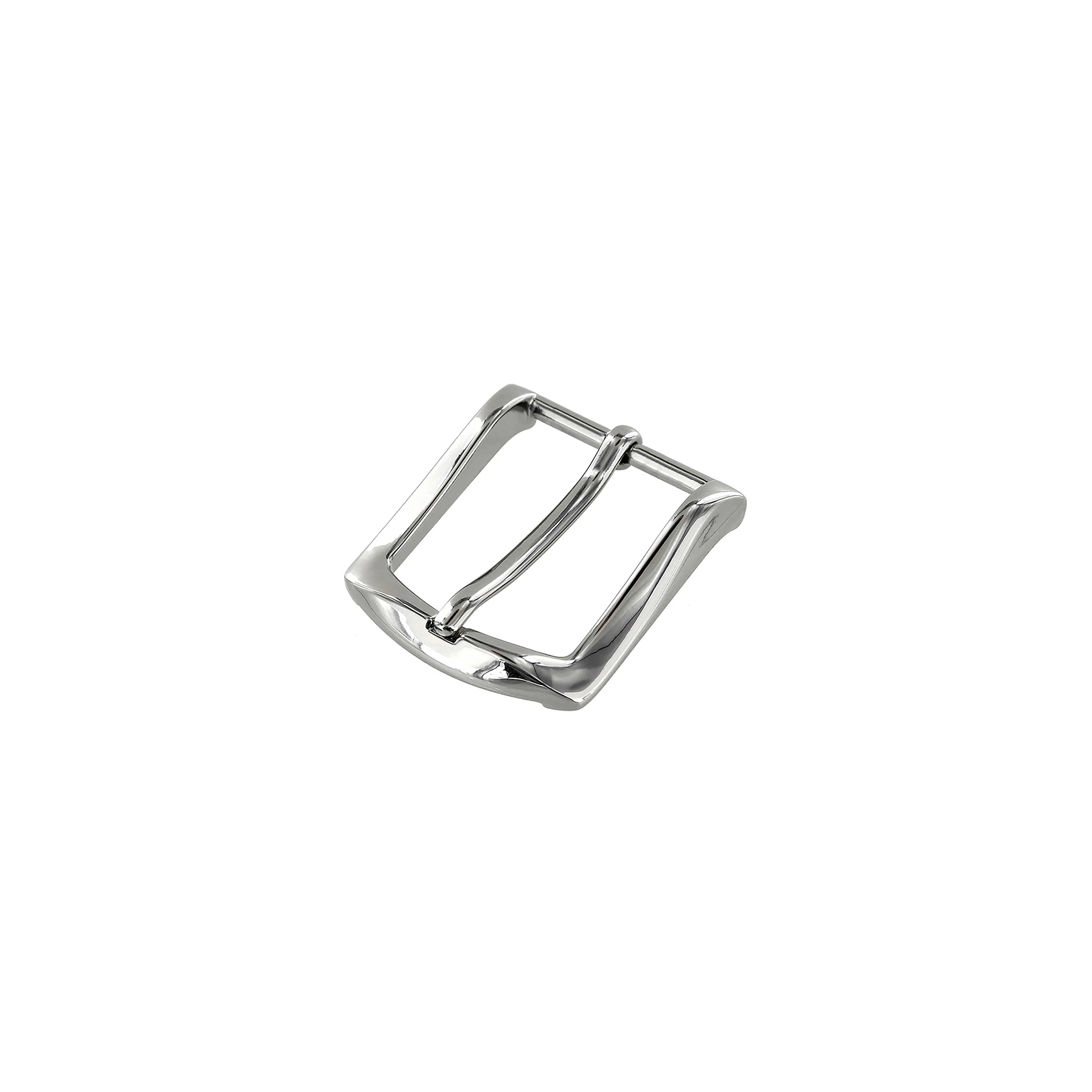 1 1/2" Pine Patina Belt with Sutton Dress Buckle in Polished Nickel