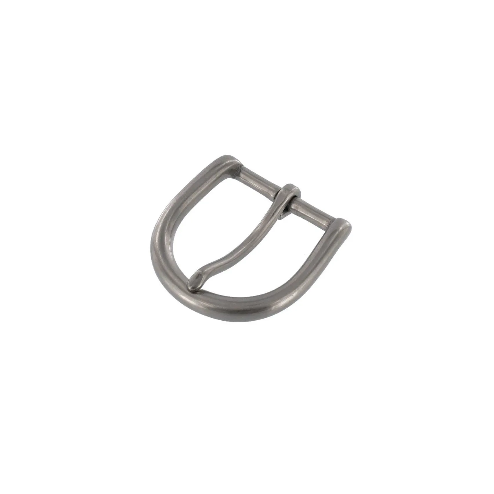 1 1/2" Raven Classic Belt with Denver Casual Buckle in Matt Nickel
