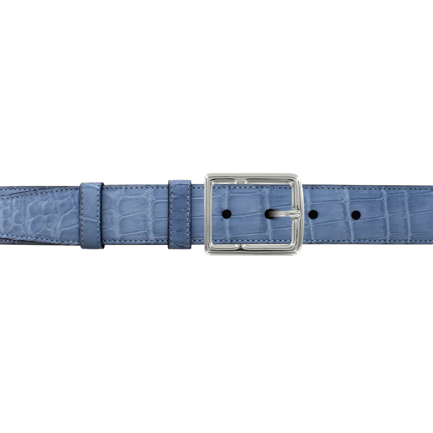 1 1/4" Arctic Classic Belt with Crawford Casual Buckle in Polished Nickel