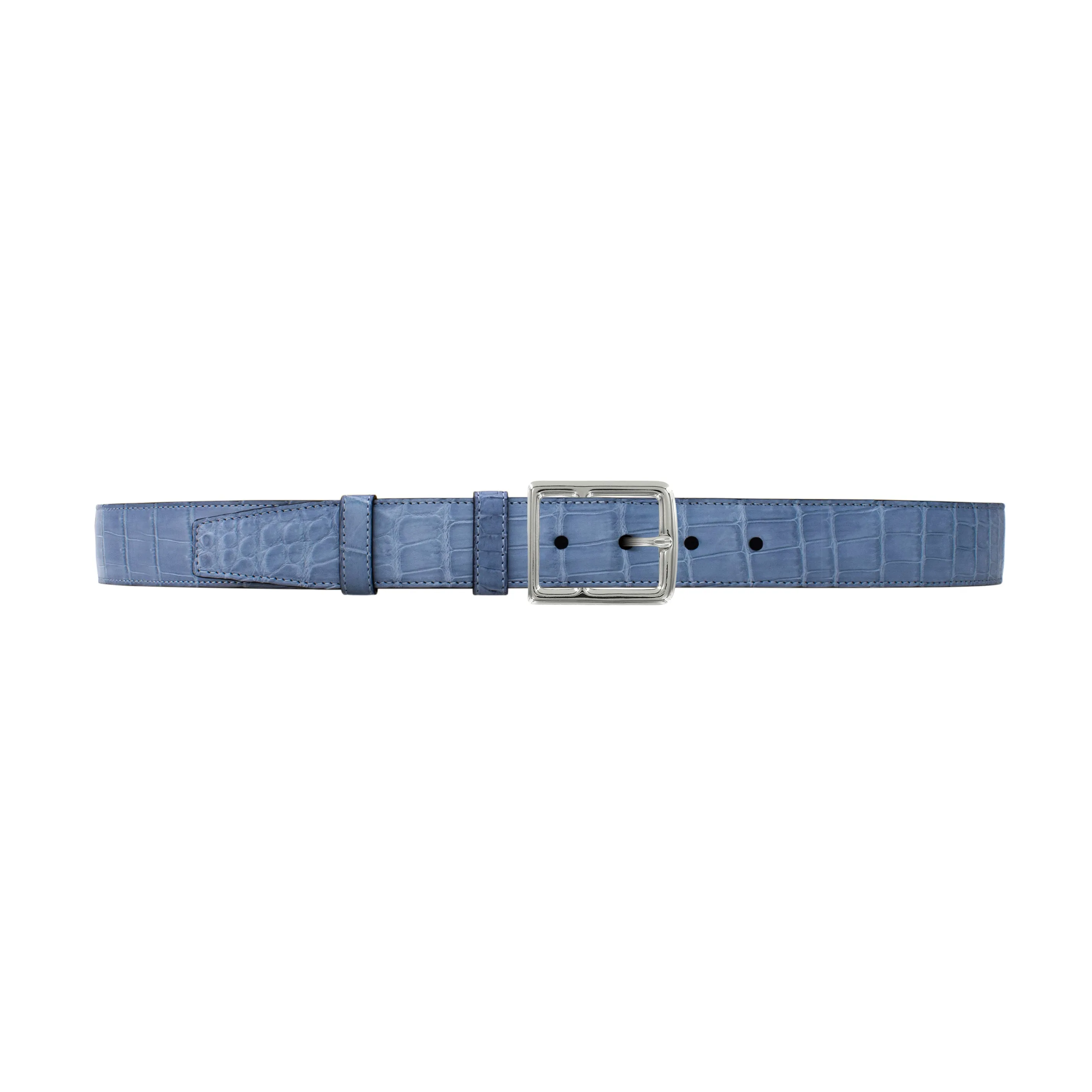 1 1/4" Arctic Classic Belt with Crawford Casual Buckle in Polished Nickel