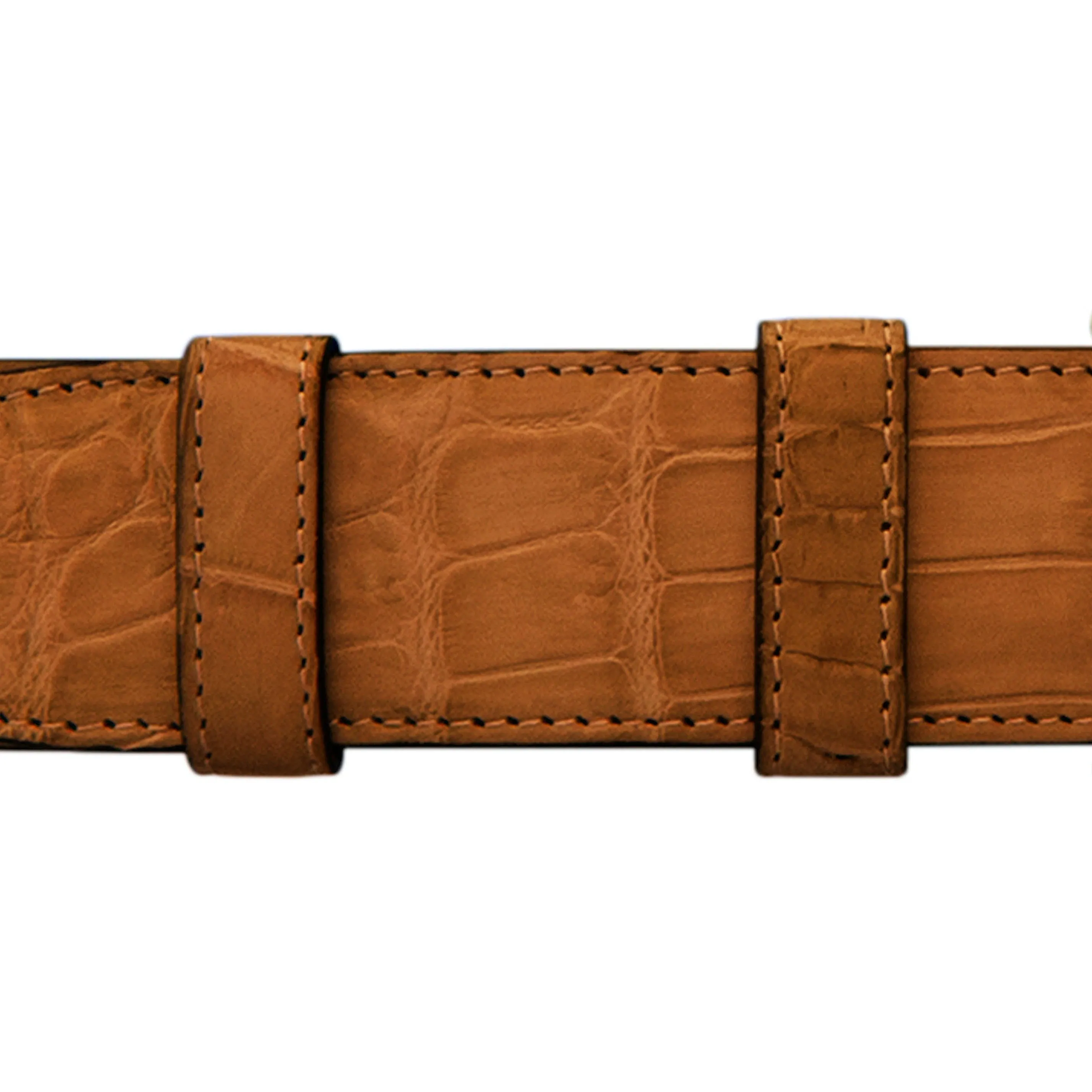 1 1/4" Dark Sand Classic Belt with Austin Casual Buckle in Polished Nickel