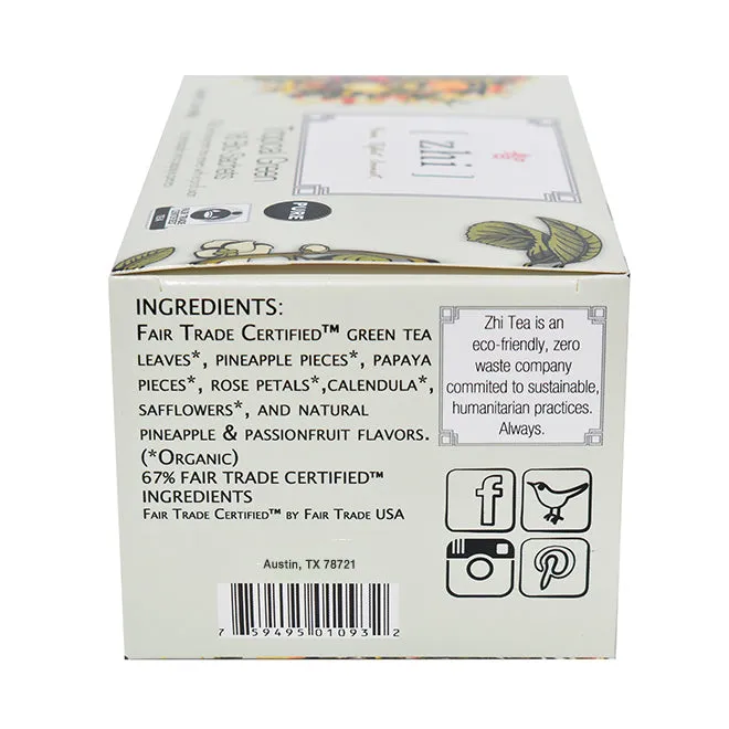16ct Bio-Sachet Box - Tropical Green