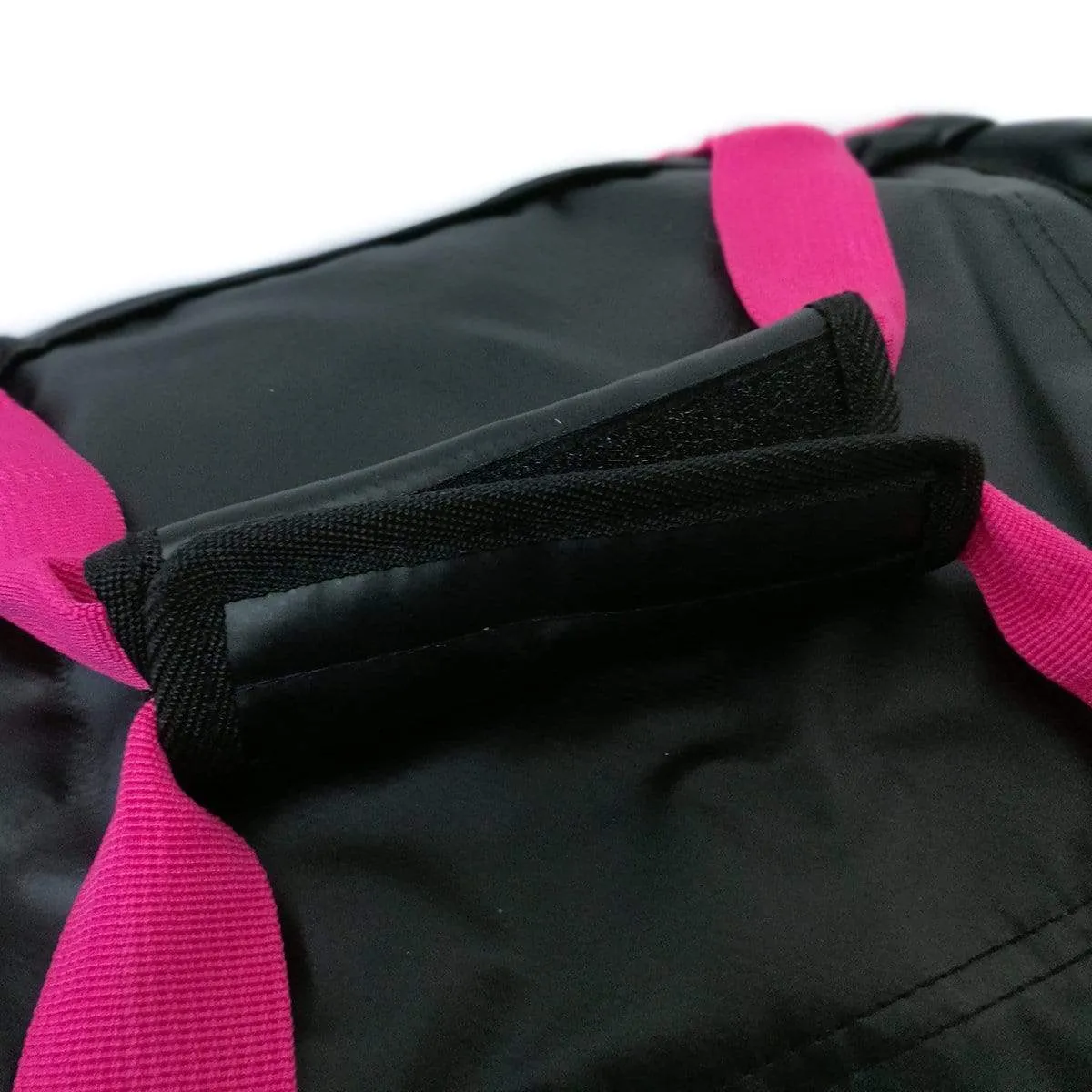 25L Voyager Duffel Bag - Pink & Black