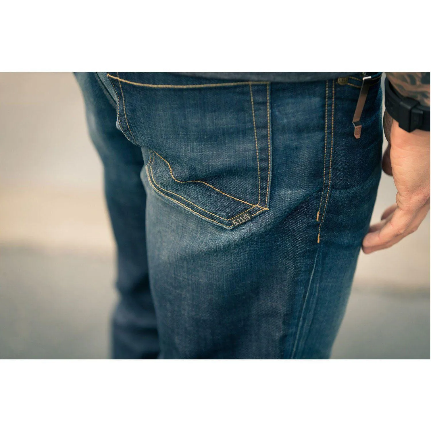 5.11 Defender-Flex Slim Jean - Dark Wash Indigo