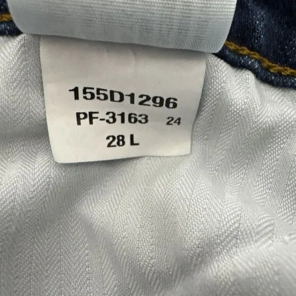 Abercrombie &amp; Fitch Jeans Sz‎ 28x31 90's Straight Ultra High Rise Mom Dark Denim