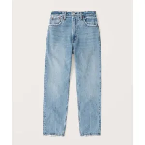 Abercrombie &amp; Fitch Women The Mom High Rise Medium Wash Jeans Blue Sz 30/10s NEW