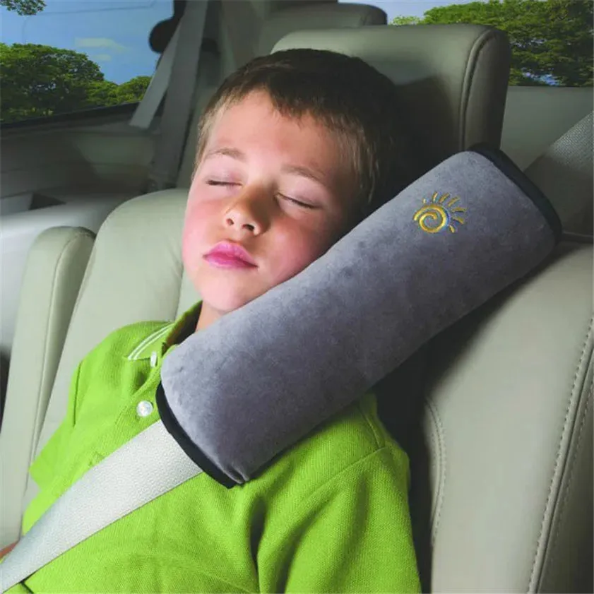 Adjustable Car Seat Pillow for Baby's Sleep Position