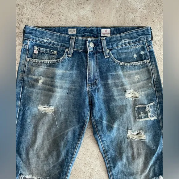 ADRIANO GOLDSCHMIED Piper Slouchy Slim Crop Jeans