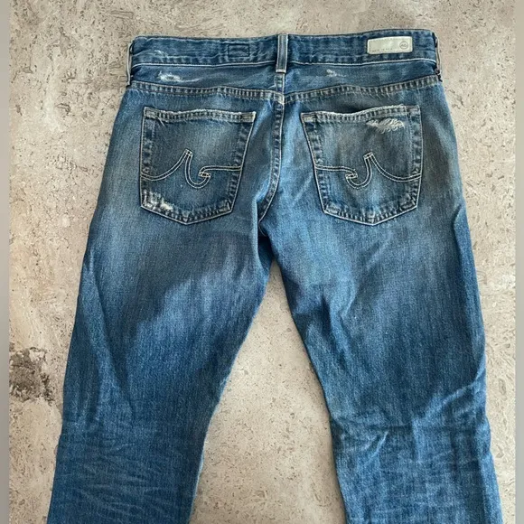 ADRIANO GOLDSCHMIED Piper Slouchy Slim Crop Jeans