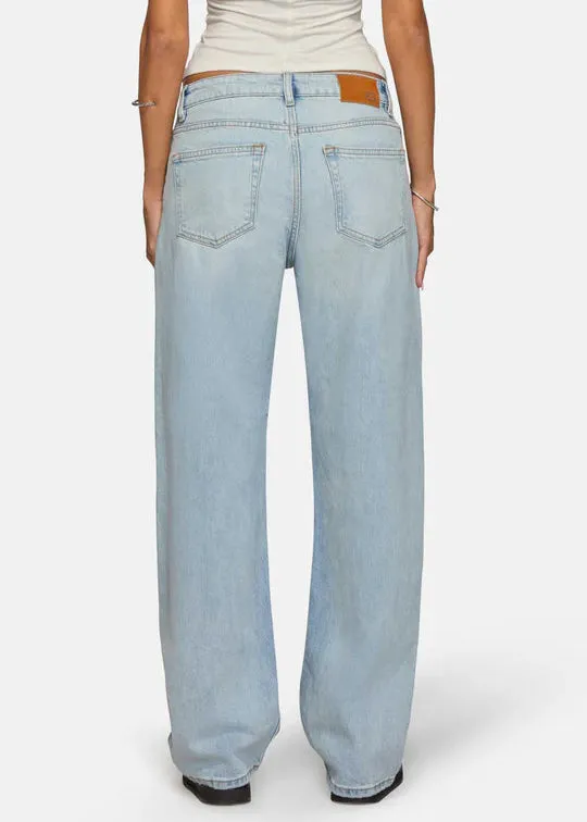 Alida Loose Bowed in Sanctuary | EB DENIM