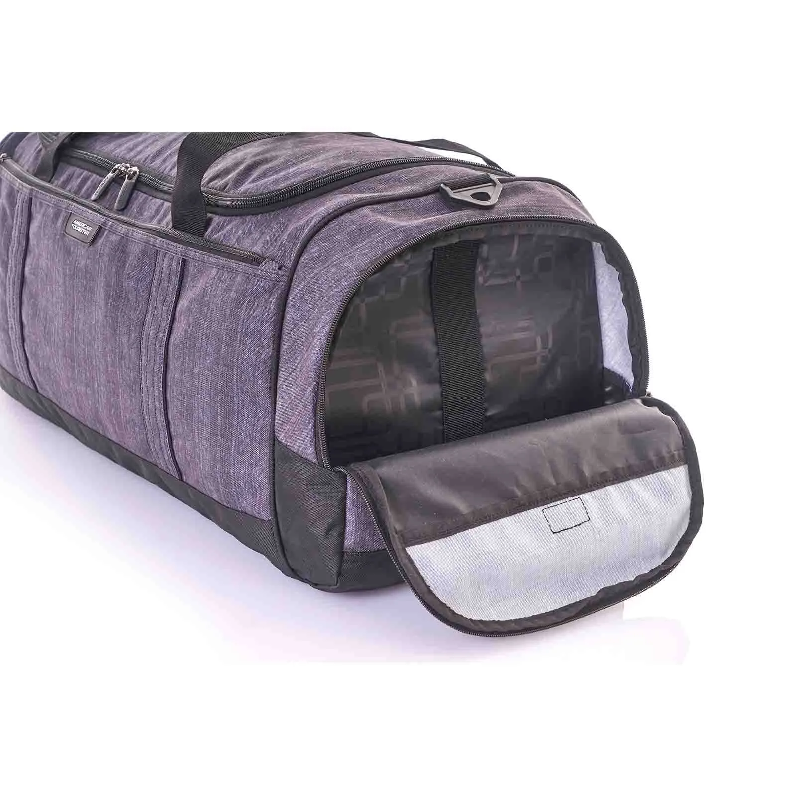 American Tourister X-Bags 55cm Carry-On Duffel Bag Gun Metal