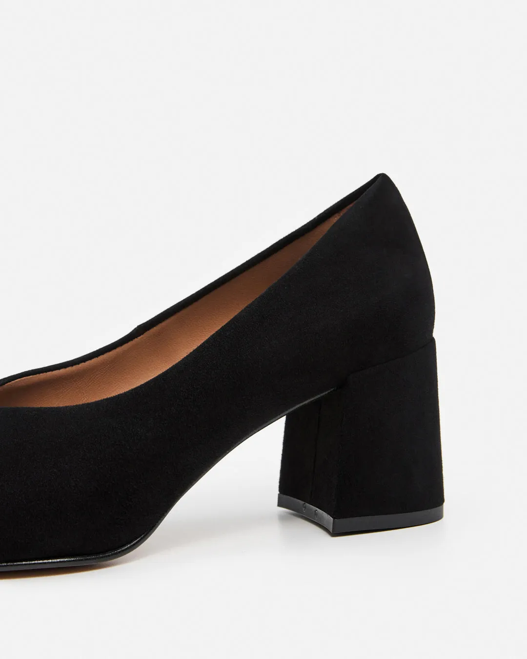 Angela Suede Black