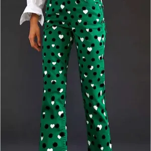 Anthropologie Maeve The Cigarette Hearts Slim Jeans