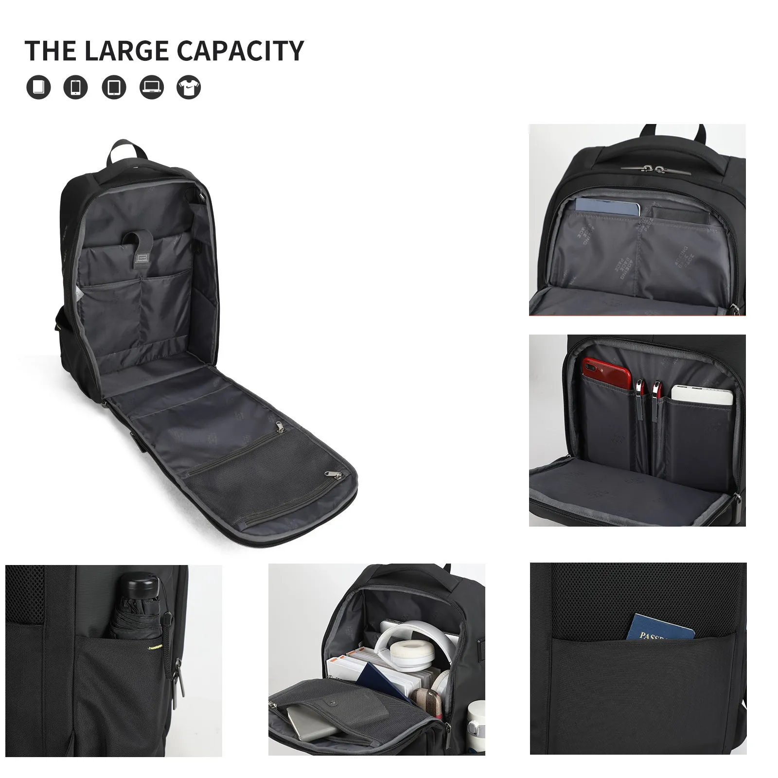 Aoking Backpack Business Laptop Men Backpack SN2640