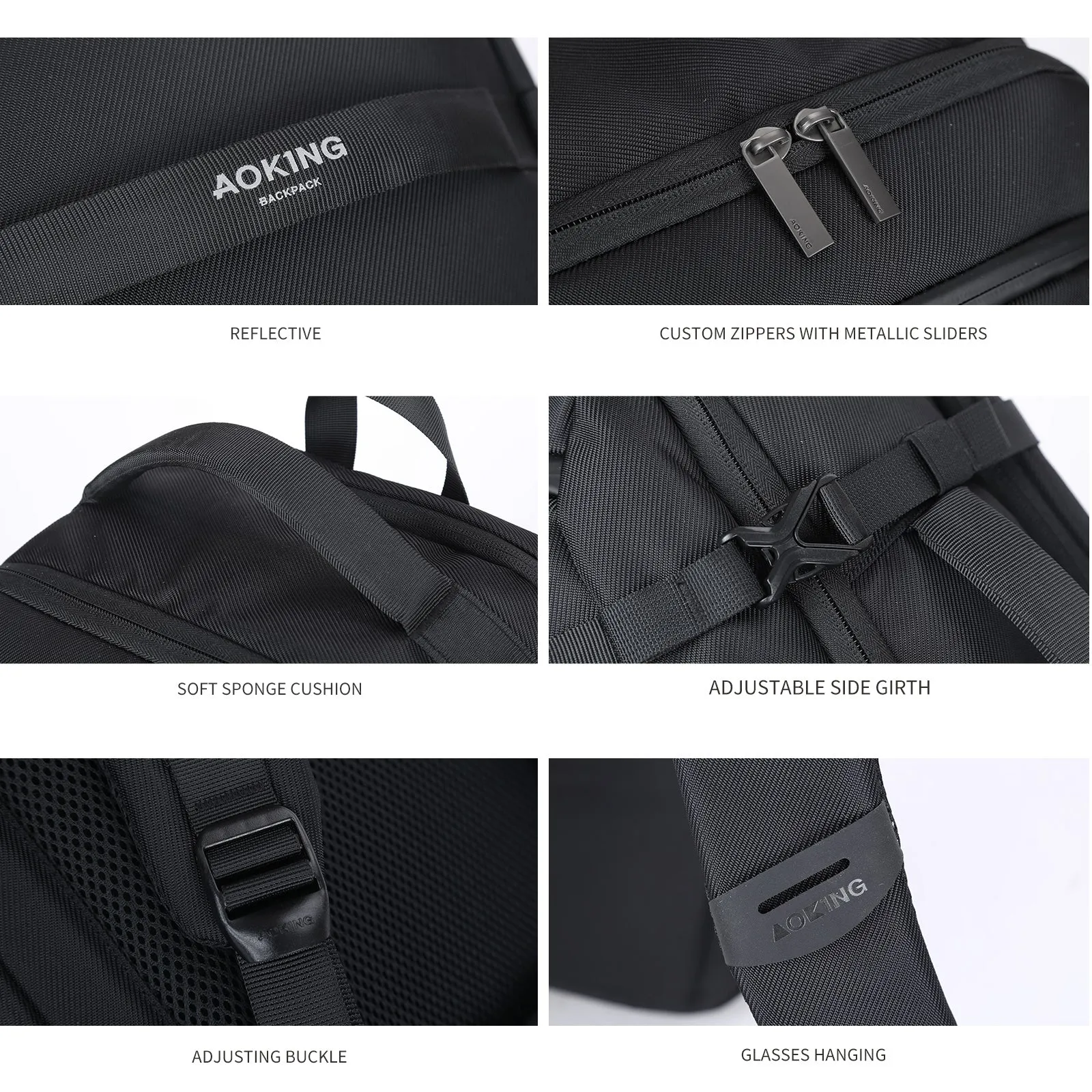 Aoking Fashion Backpack Laptop Business Backpack SN3061-20