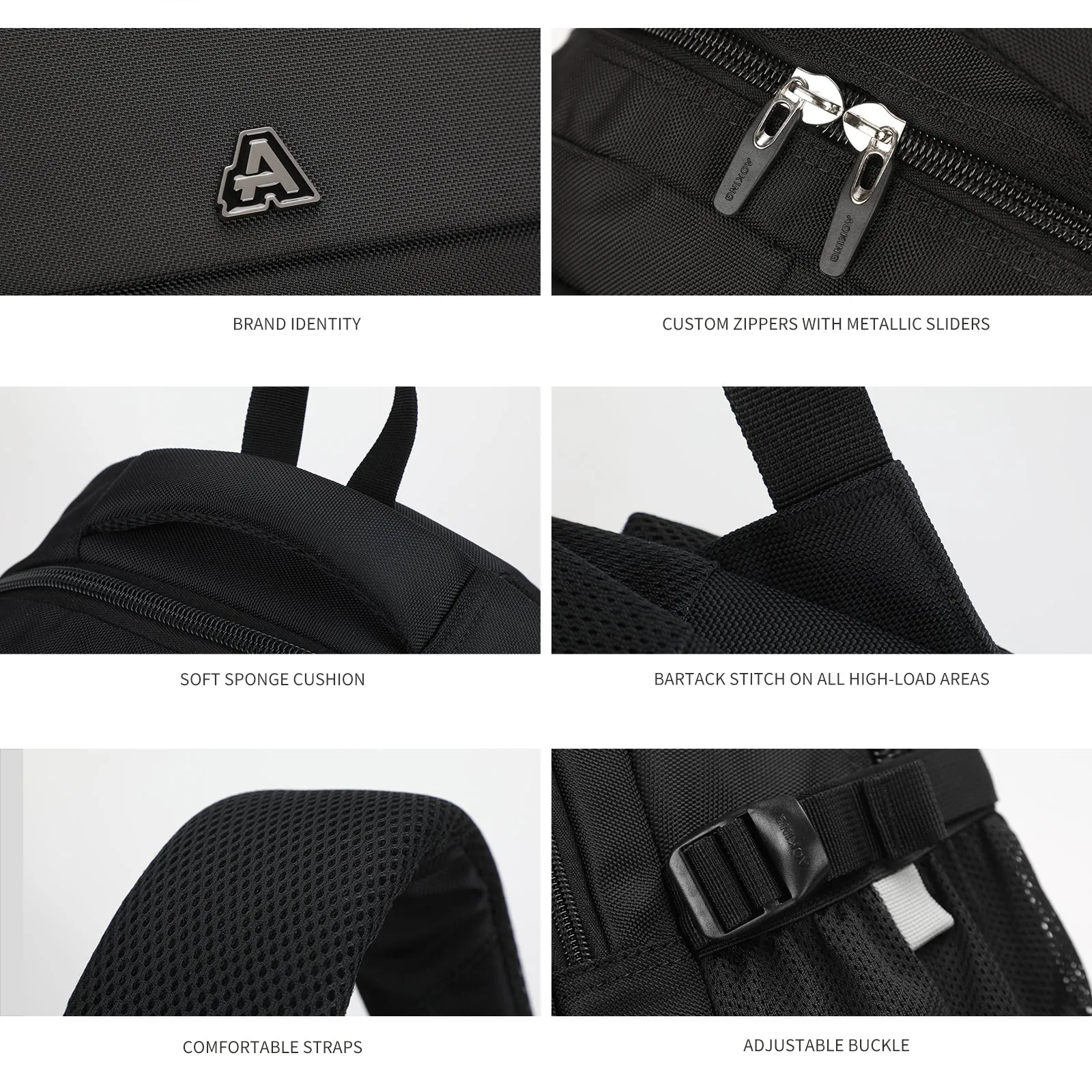 Aoking Fashion Laptop Business Backpack SN67886
