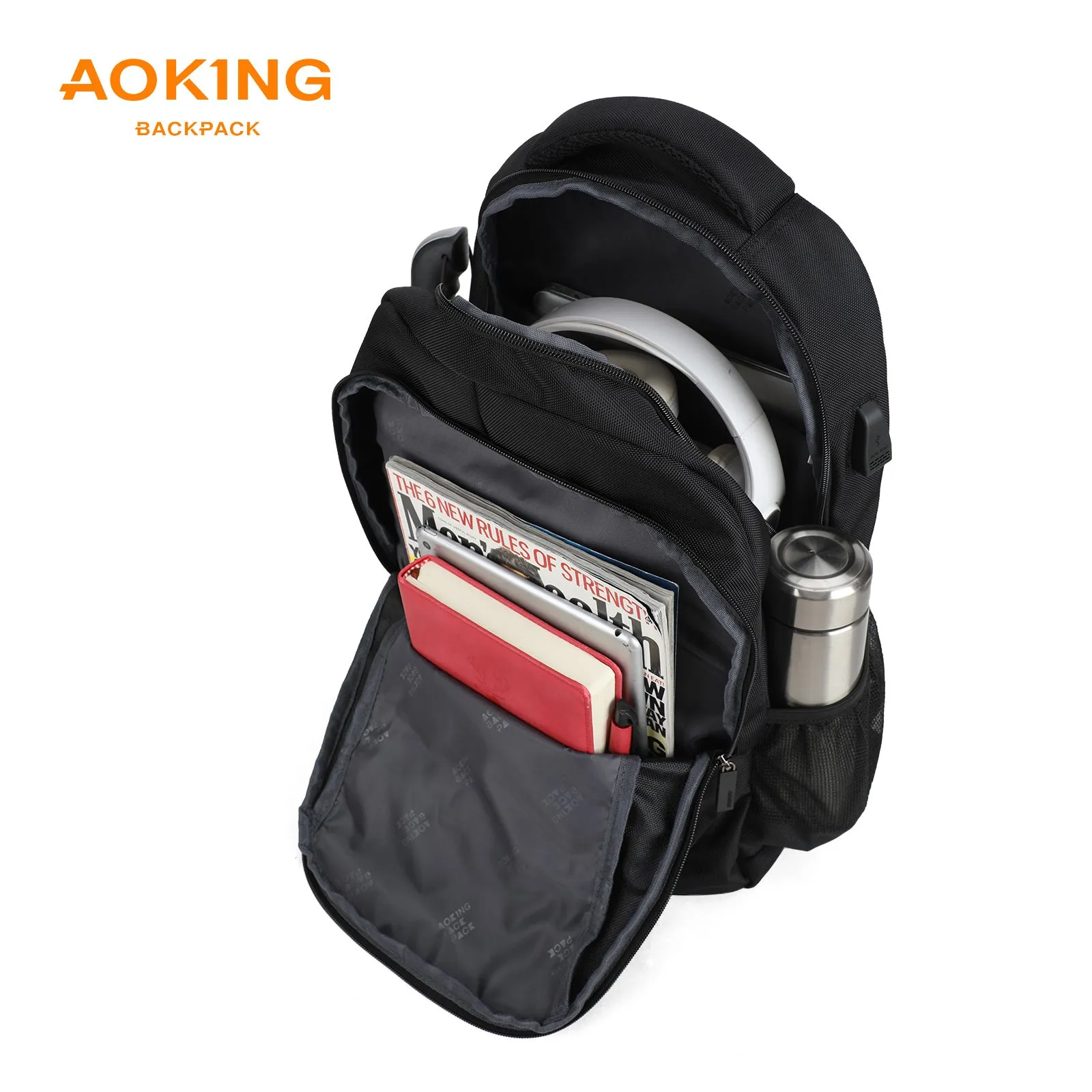 Aoking Fashion Laptop Business Backpack SN86096