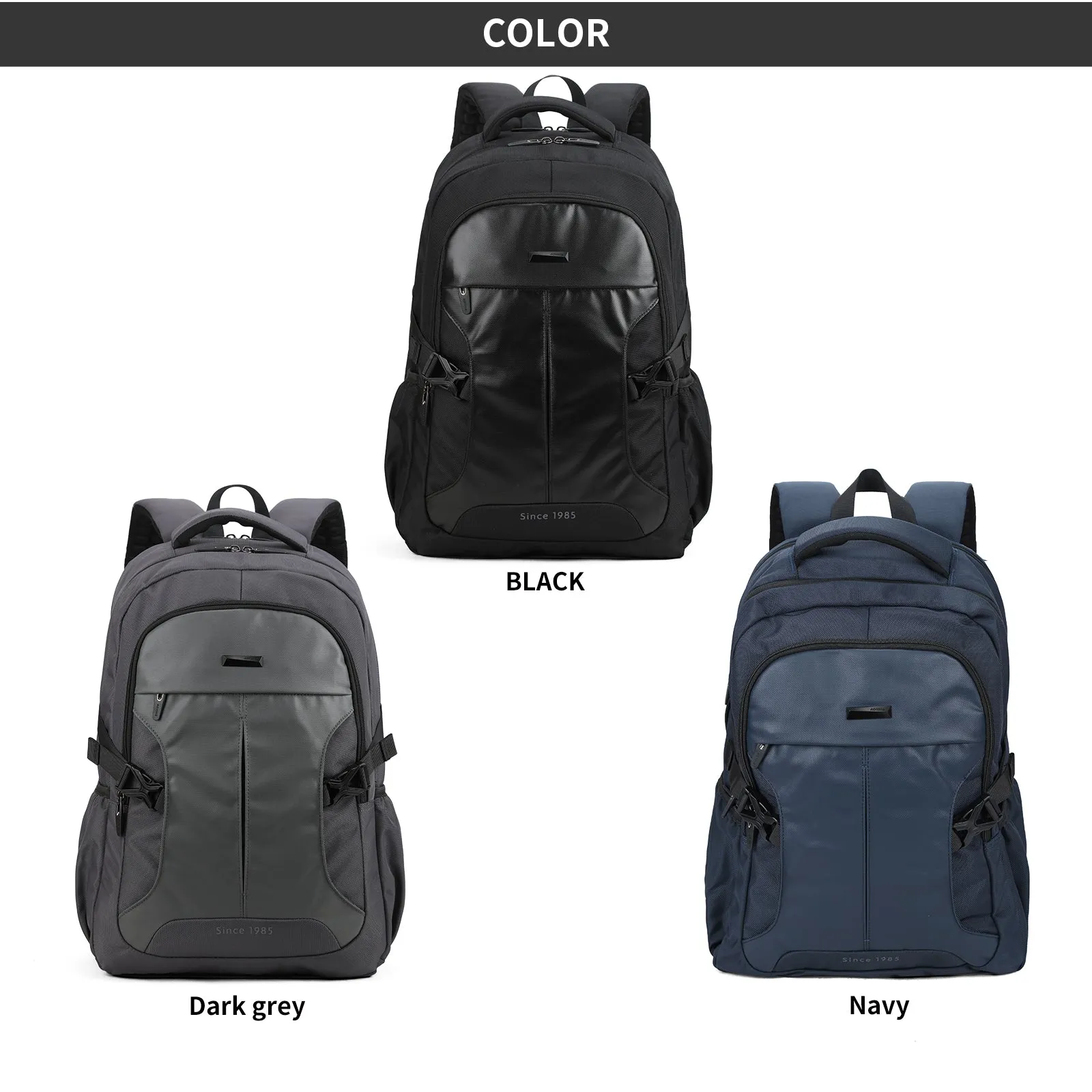 Aoking Large Capacity Laptop Business Backpack SN67732-A