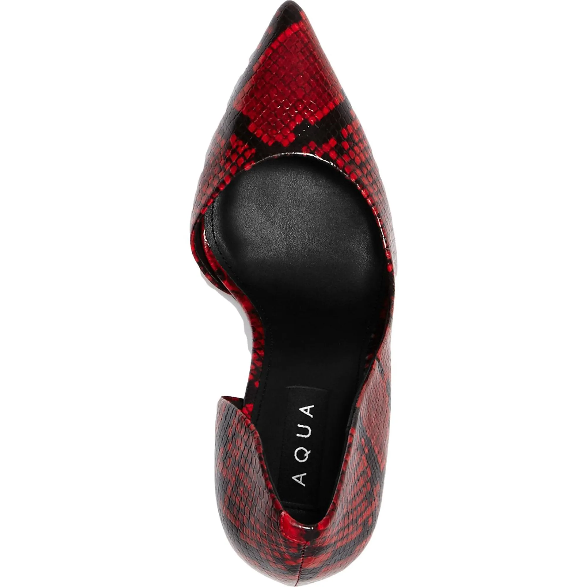 Aqua Dion Red Snake heel pumps, 7