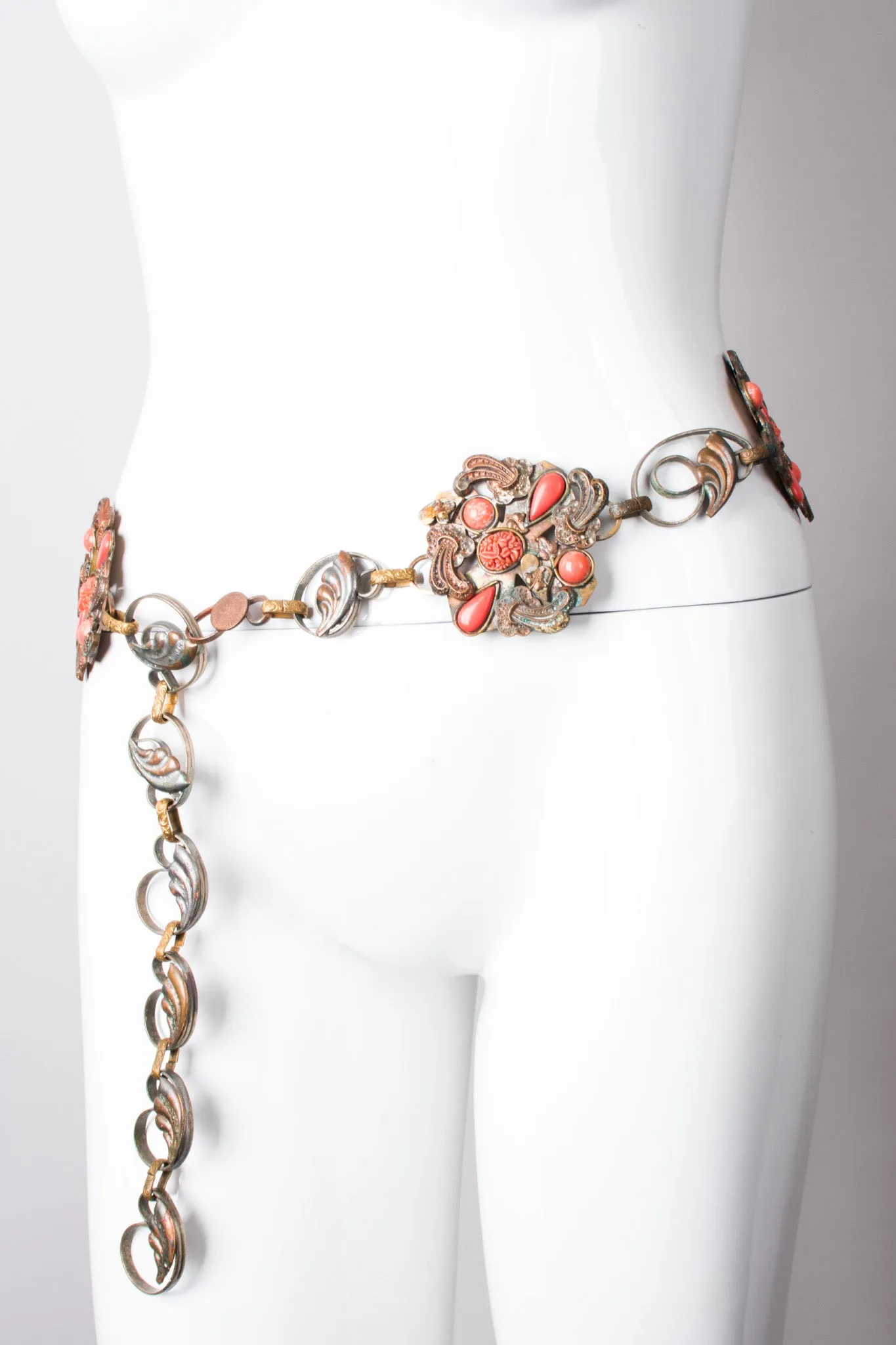 Artisan Bronze Coral Belt