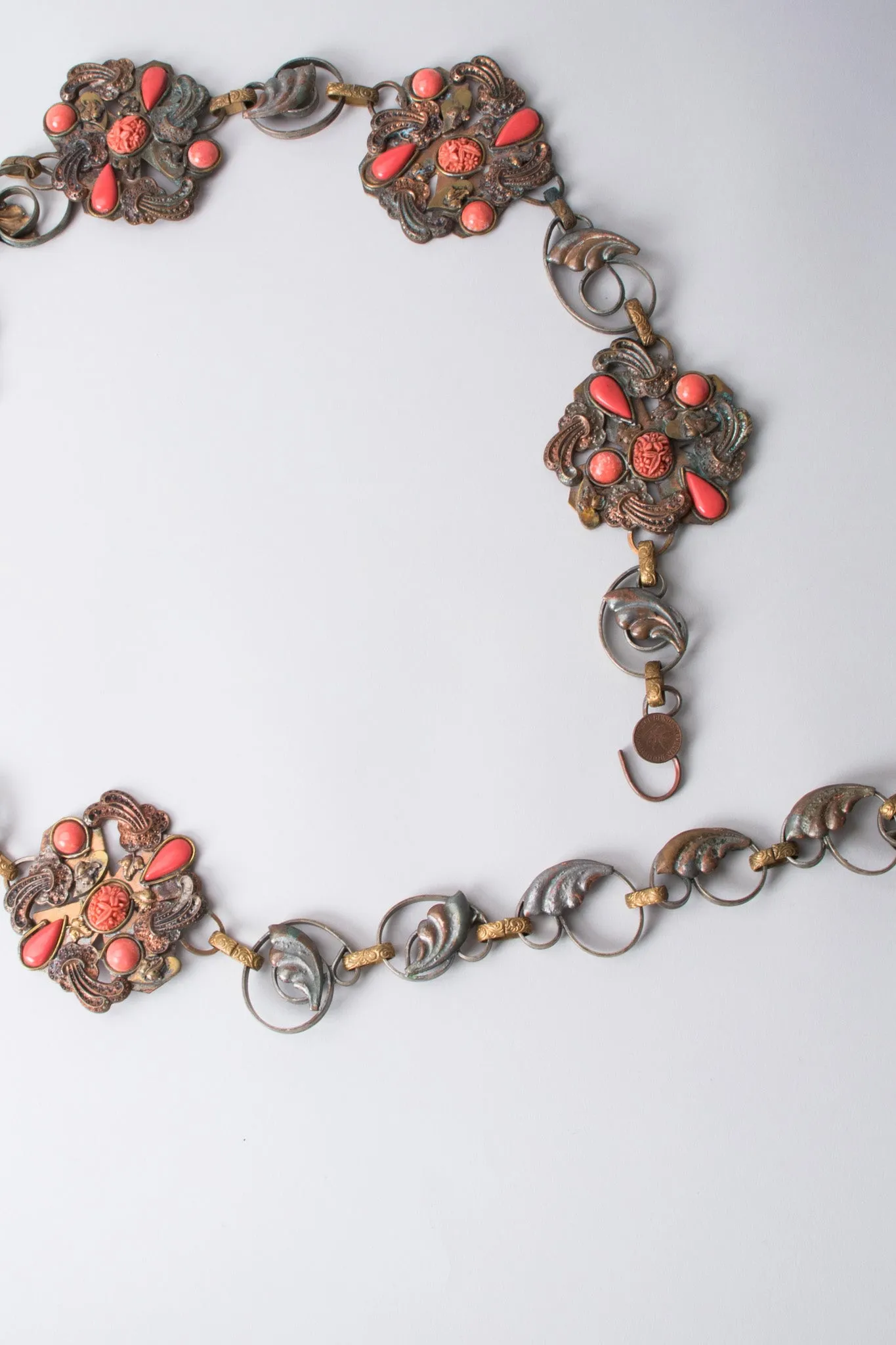 Artisan Bronze Coral Belt