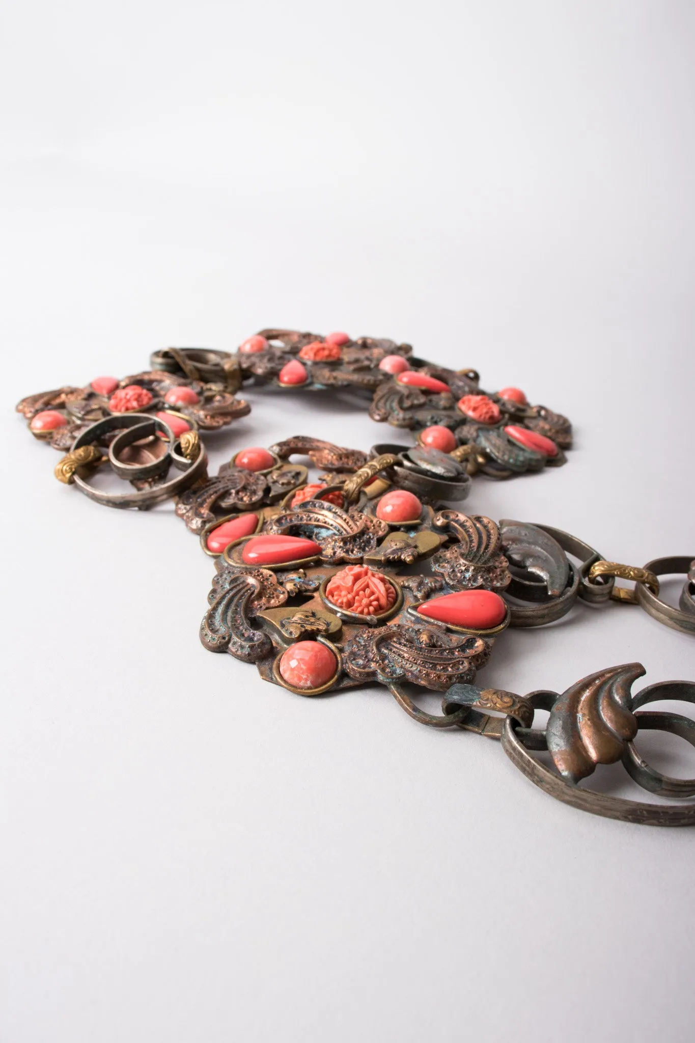 Artisan Bronze Coral Belt