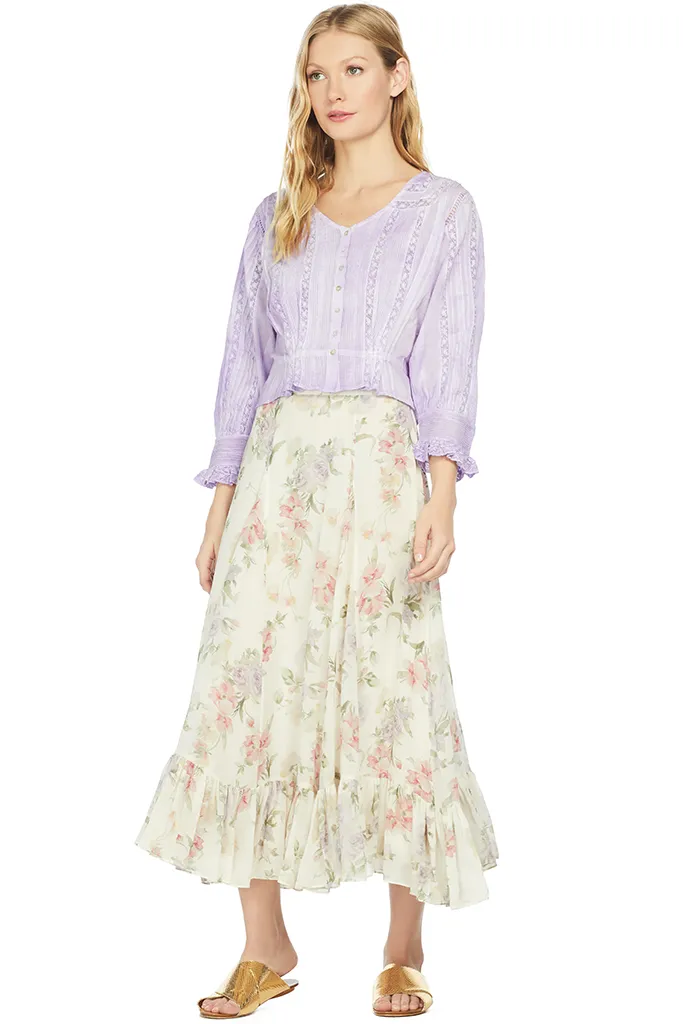 Aubrielle Top (Lavender)