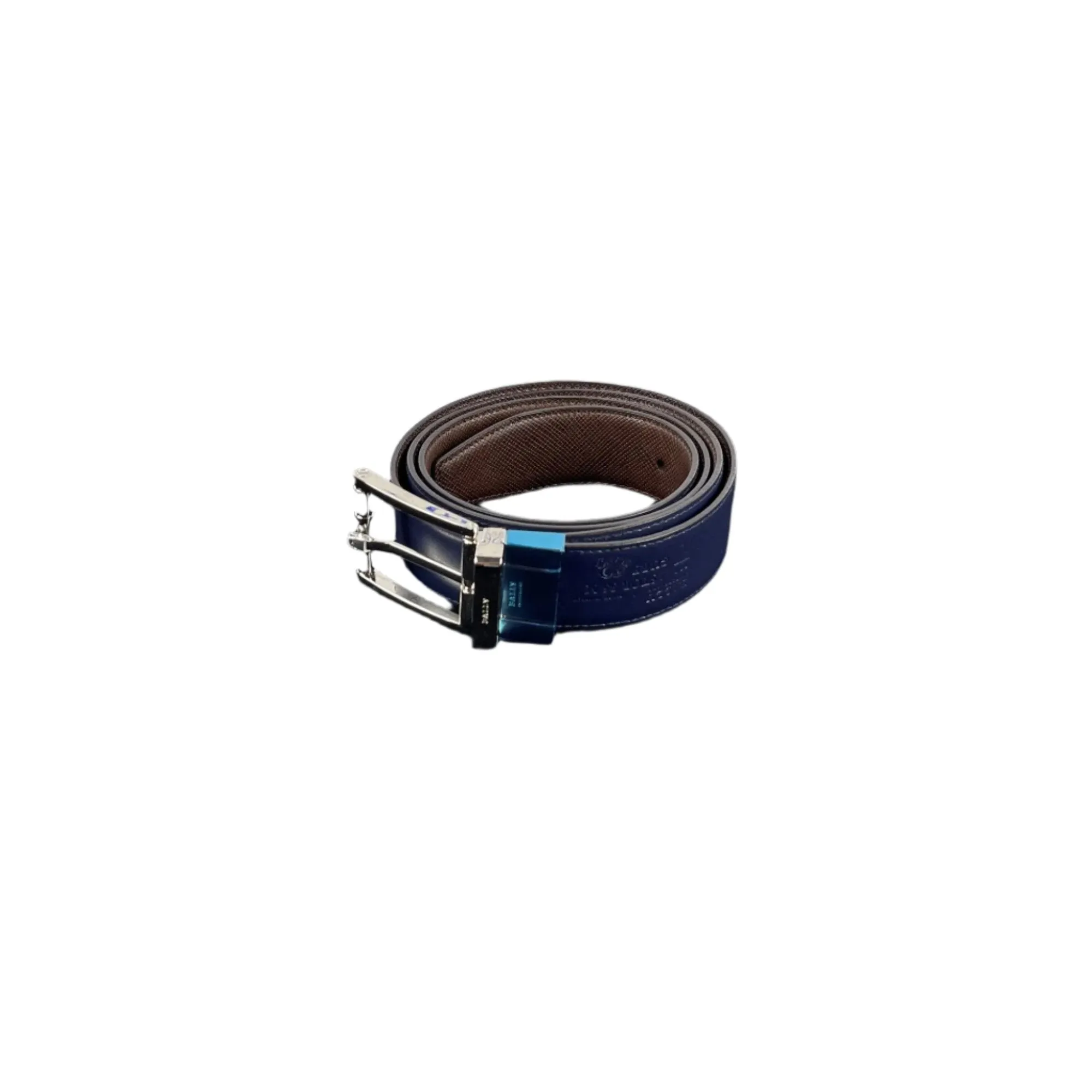 Bally Mens Astor Mid Brown Leather Adjustable/Reversible Belt