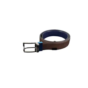 Bally Mens Astor Mid Brown Leather Adjustable/Reversible Belt