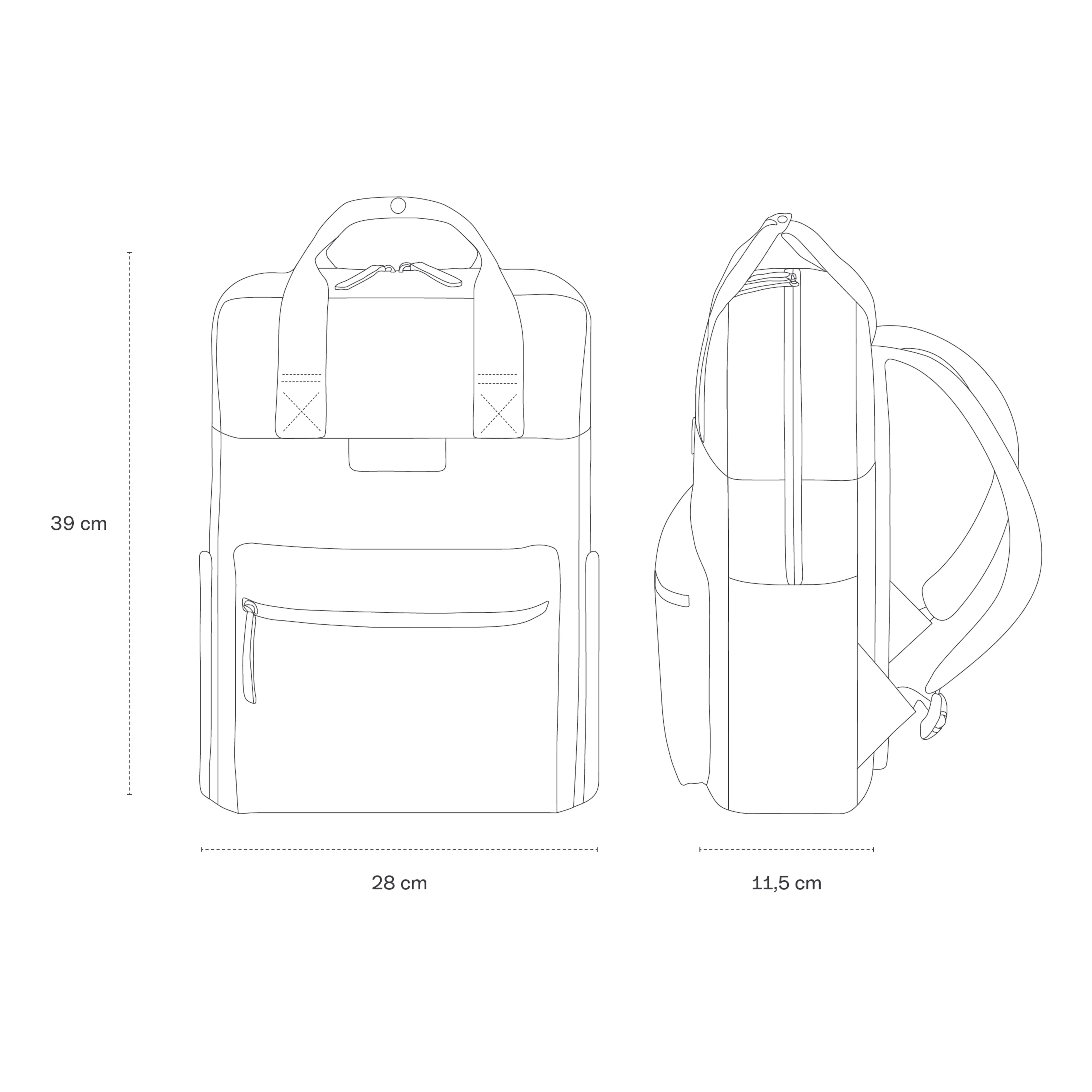 Bergen PRO Diaper Backpack Muted Clay
