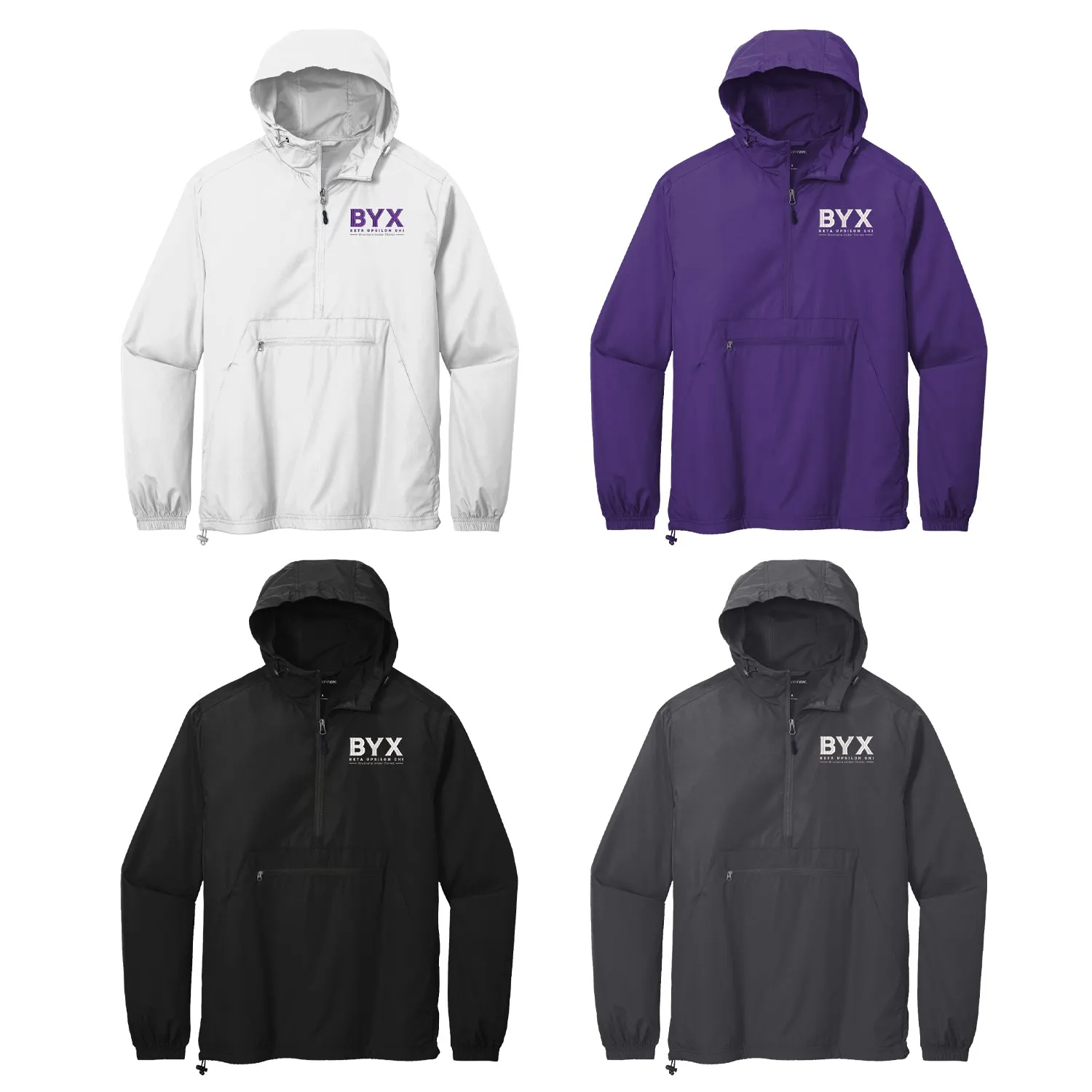 Beta Upsilon Chi Lightweight Windbreaker