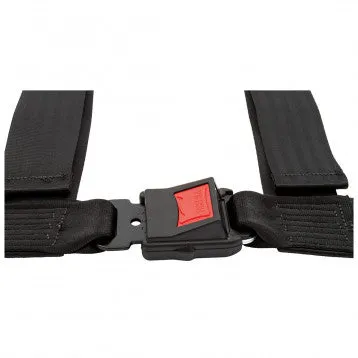 BLACK 3-POINT HARNESS KIT, BOLT MOUNTING