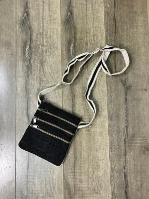 Black & Gheri Passport Bag