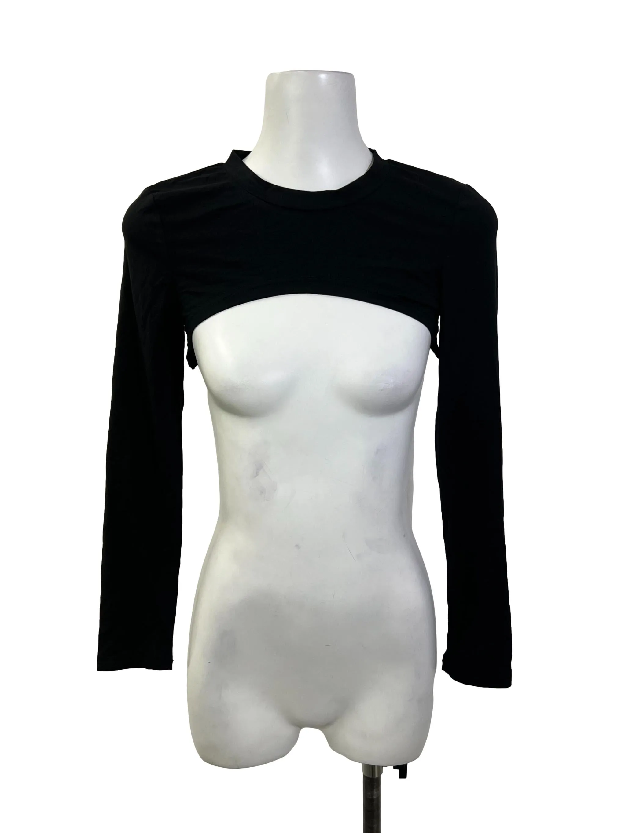 Black Long Sleeve Top