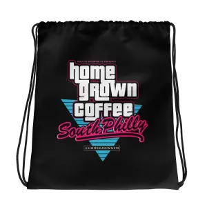 BLACK VC Drawstring bag