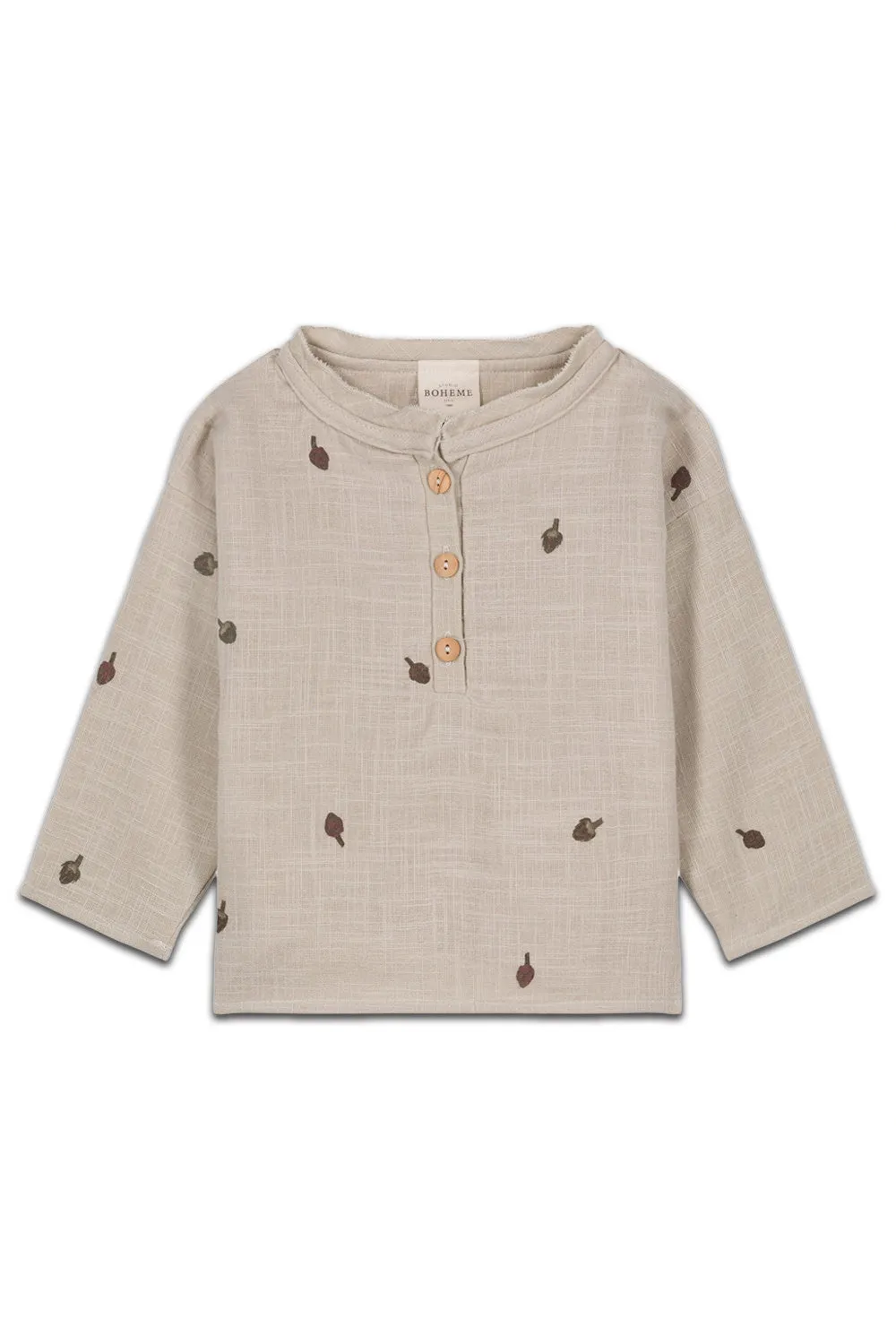 Blouse Olympe Artichauts Gris