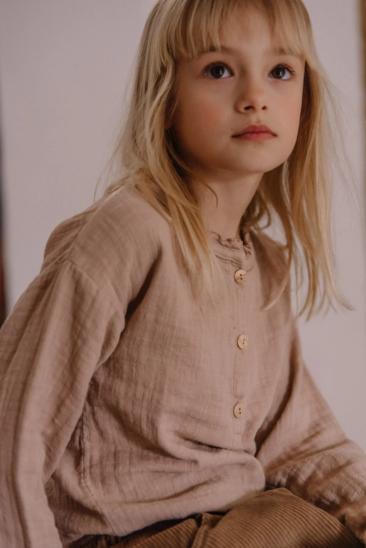 Blouse Olympe Rose Fanée