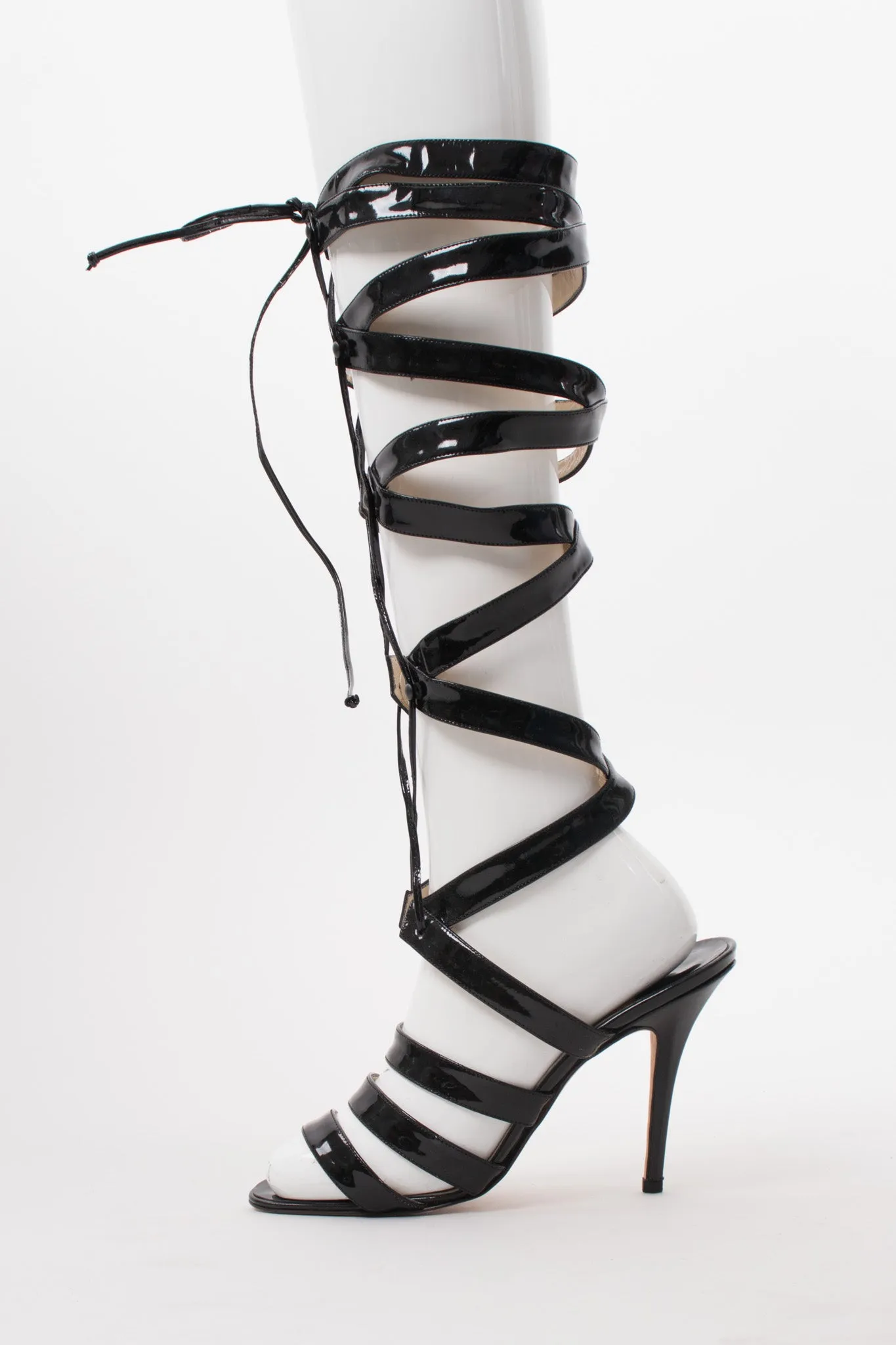 Bondage Gladiator Cage Heels