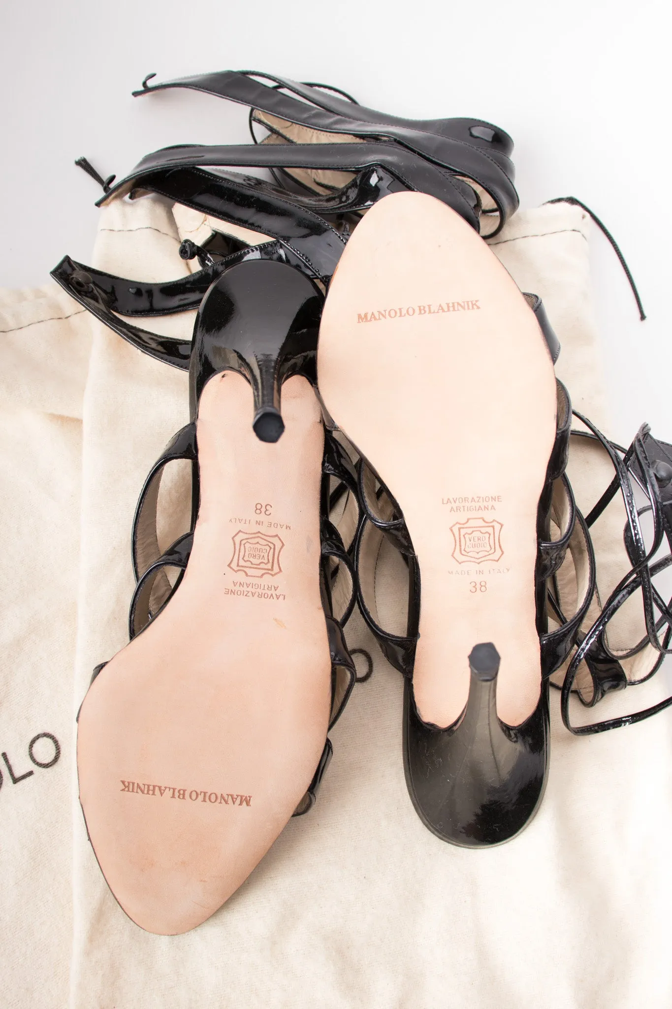 Bondage Gladiator Cage Heels