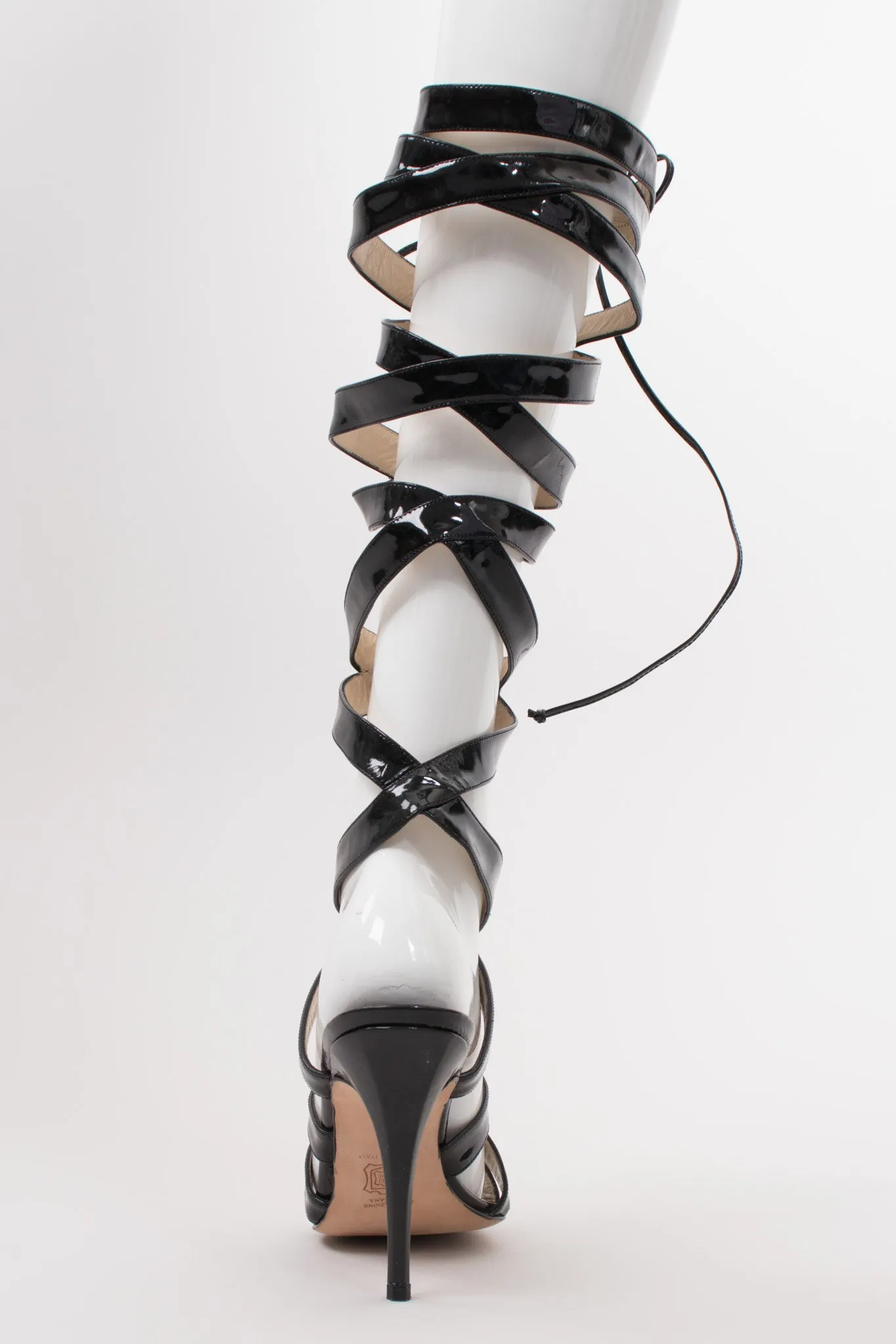 Bondage Gladiator Cage Heels