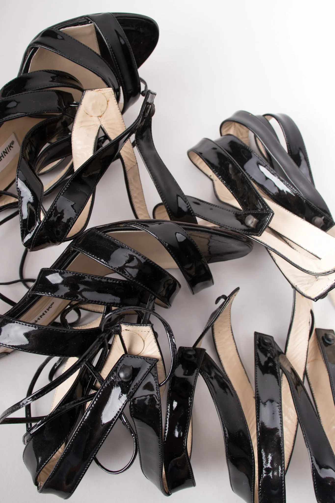 Bondage Gladiator Cage Heels