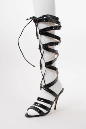 Bondage Gladiator Cage Heels