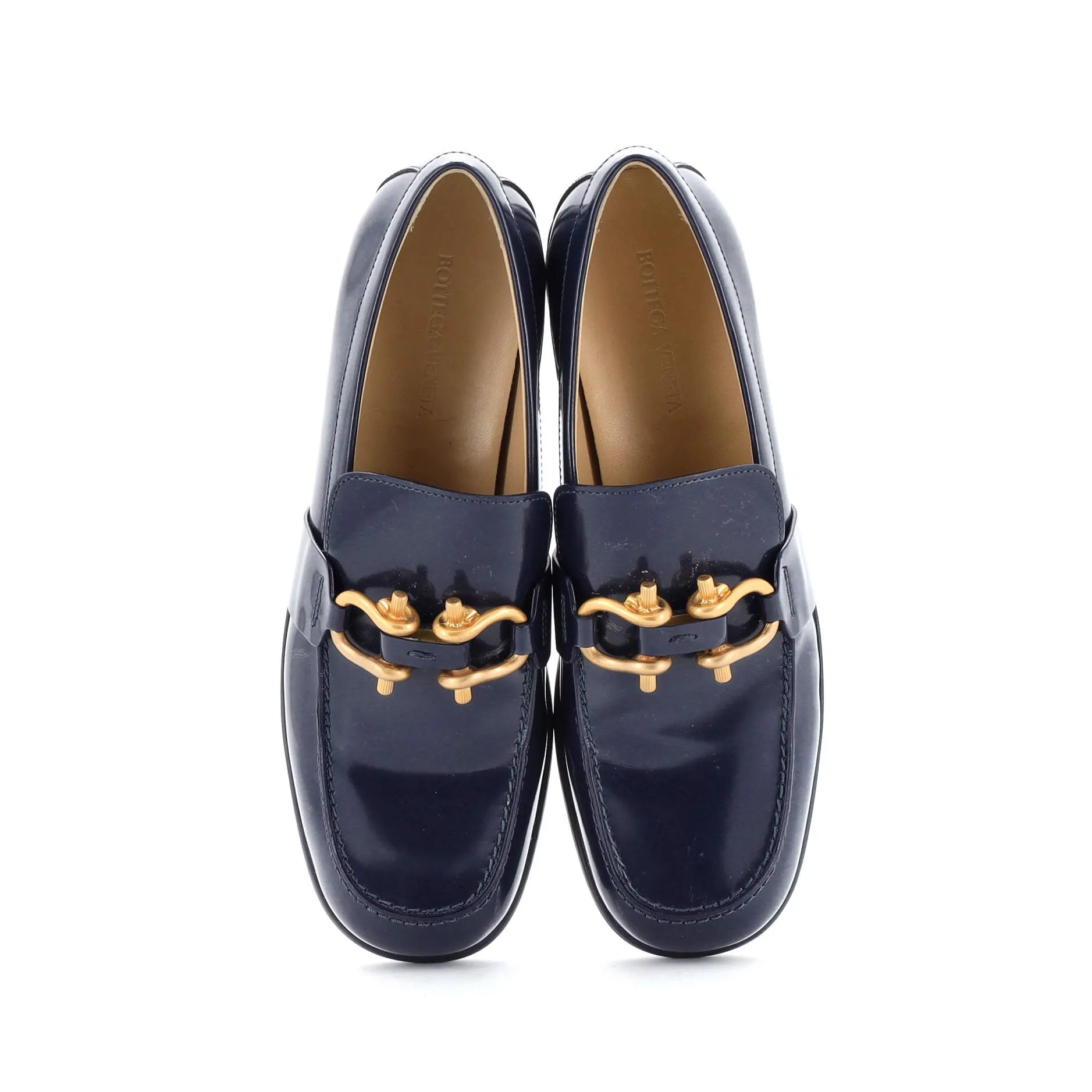 Bottega Veneta Women's Monsieur Loafers Patent