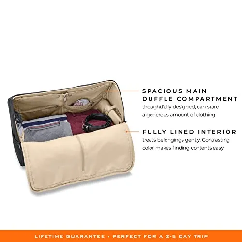 Briggs & Riley, Black, 22 Inch Garment Duffle Bag