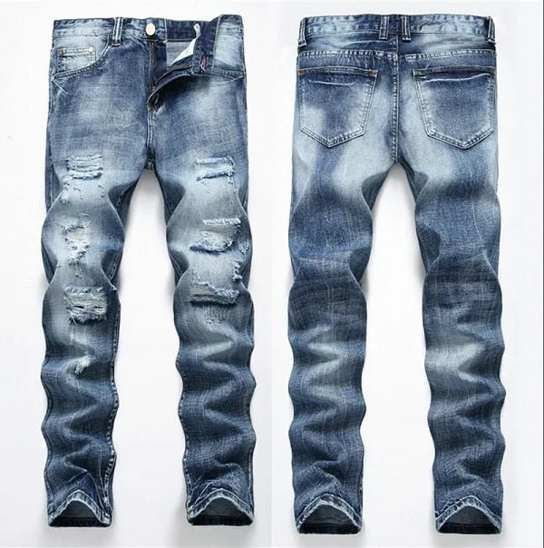 'Brooklyn' Ripped Jeans