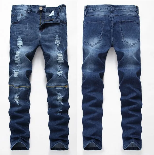 'Brooklyn' Ripped Jeans