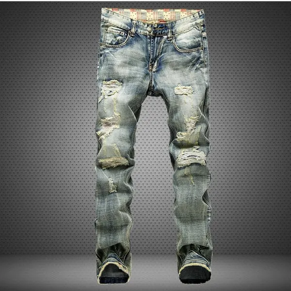 'Brooklyn' Ripped Jeans