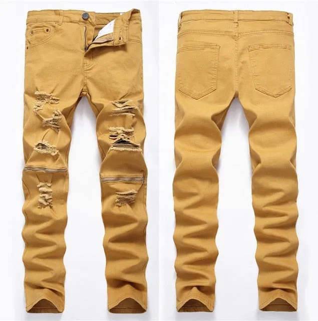 'Brooklyn' Ripped Jeans