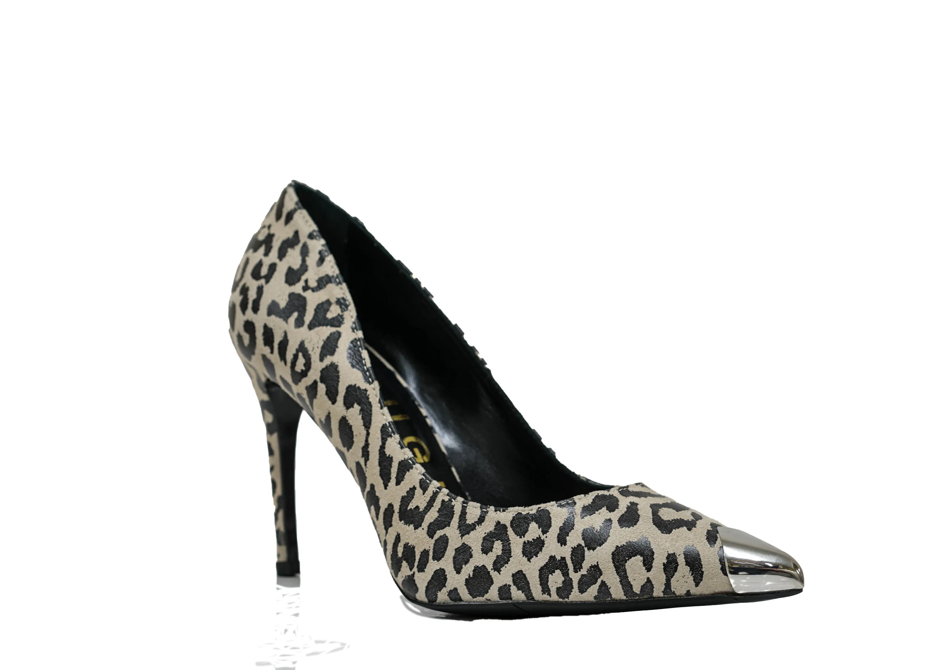 Bruglia Women’s Leopard Print Leather Pump 8976 30% OFF